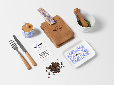 Restaurant Stationery Mockup bakery bar branding drink food hipster identity logo packaging restaurant template