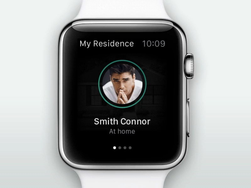 Neighbourhood Watch after effects animation apple watch gif neighbor neighborhood pop up