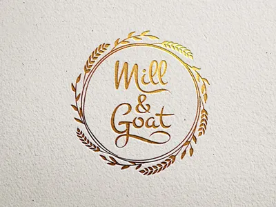 Logo goat logo mill