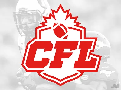 Canadian Football League branding canadian football league cfl football identity logos sports
