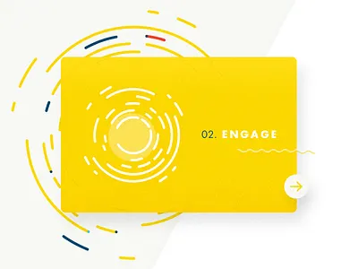 02. Engage button engage icon illustration information next ui ux
