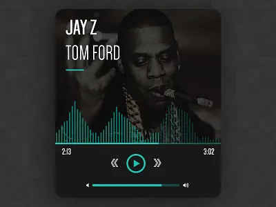 Daily UI : #009 // Music Player dalyui day09 music player ui ux