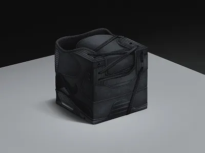 Nike Air Max 90 "Black Friday" Edition adobe airmax allblack black cubes geometry mono nike photoshop sneakercube sneakers