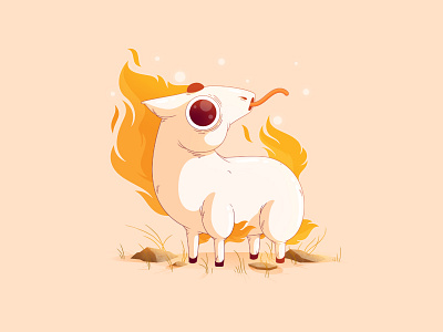 Ponyta | #77 77 artwork gaming illustration monster nintendo pocket pokemon ponyta