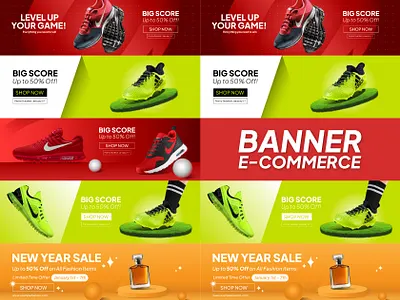 E-Commerce Banner banner design e commerce graphic design marketing poster shopping