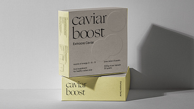 Caviar Boost Suppliments Packaging and Branding branding design graphic design logo packaging typography ui ux vector web design