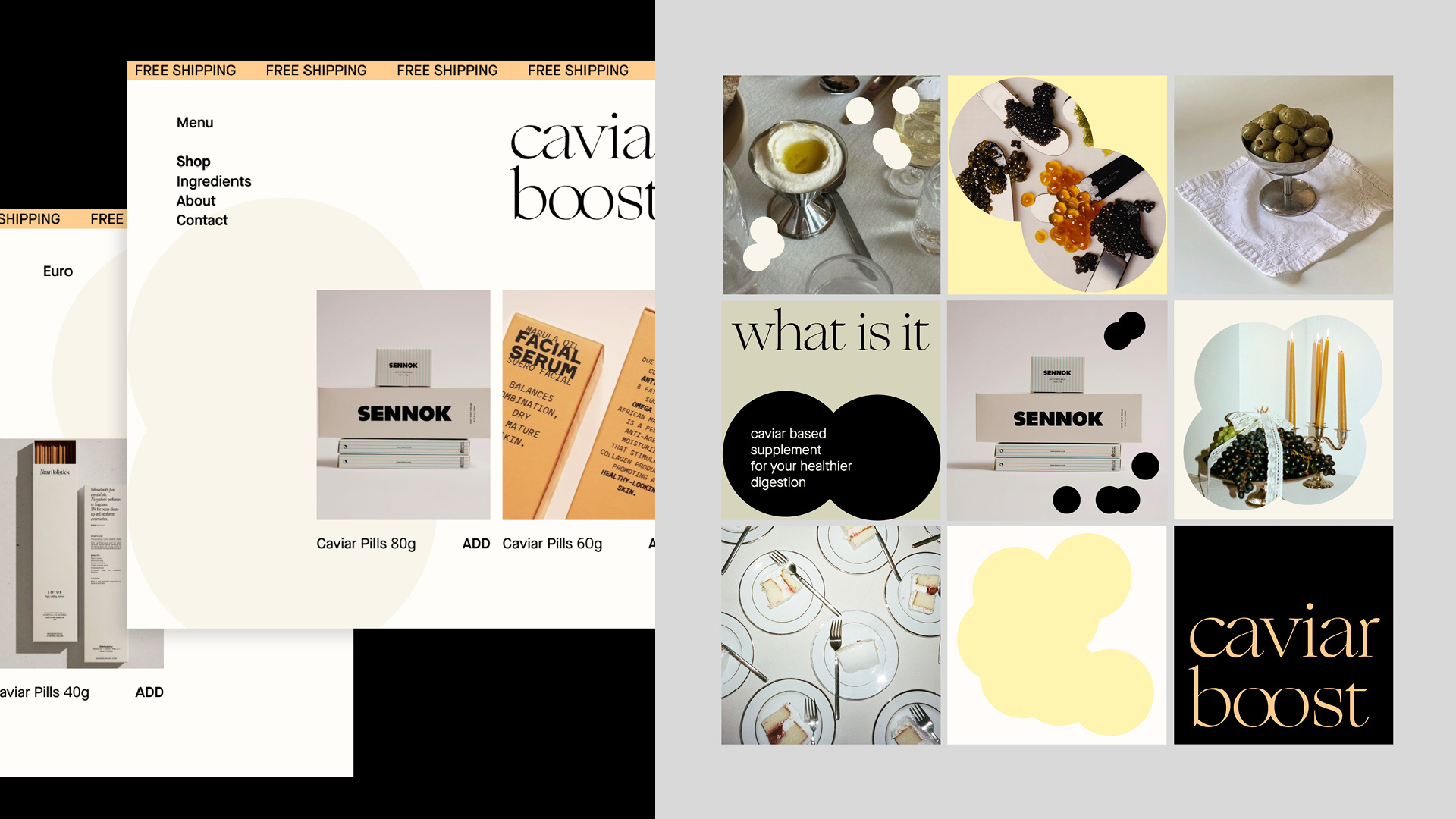 Example of Basic Branding + Add Ons