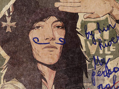 Women I'd have a drink with / Patti Smith graphic design illustration paint print sketch typography