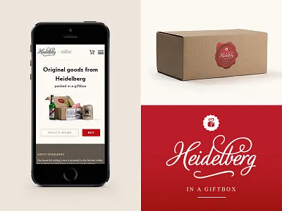 Heidelbergbox.de branding corporate logo responsive screendesign