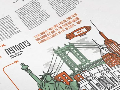 Habitat Snapshot green habitat illustration newyork nyc orange story tales