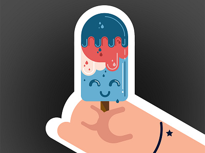 Icecream assemblyapp cold icecream illustration iphone tattoo vector winter