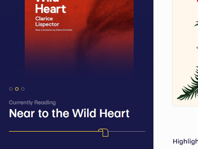 Reading progress component covers progress reading type ui