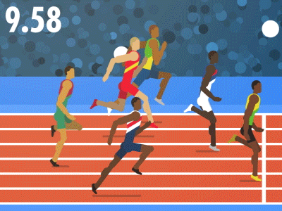 100m 100 animated animation bolt gif metres usain