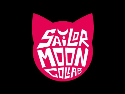 Collab Logo brand collab logo sailor moon