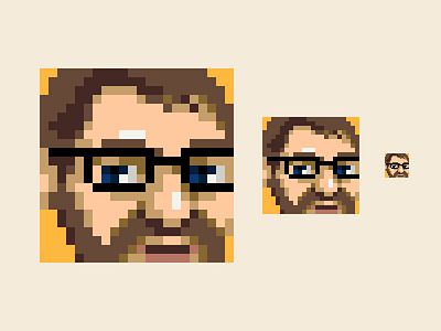 Self Portrait pixel art pixels portrait self portrait