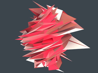 Rotating Shards 3d blender rotate shards