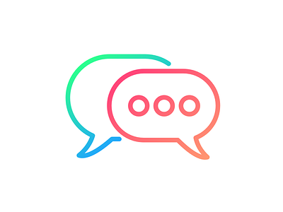 Communication communication speech bubbles