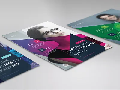 Corporate Flyers - 6 Multipurpose Templates vol 19 | JellyBanana a4 ad business corporate flyer magazine multipurpose template