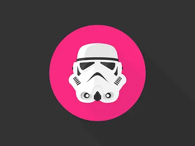 Stormtrooper pink star wars
