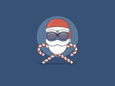 Secret Santa candy christmas santa claus secret santa sunglasses