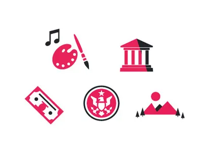 News icons arts economy icons news politics world affairs