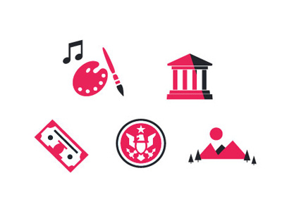 News icons arts economy icons news politics world affairs