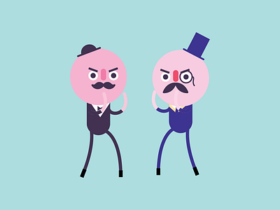 Fistycuffs black friday british character fight fistycuffs hats moustache