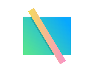 N blue gradient green letter n pink shalphabet summer type yellow