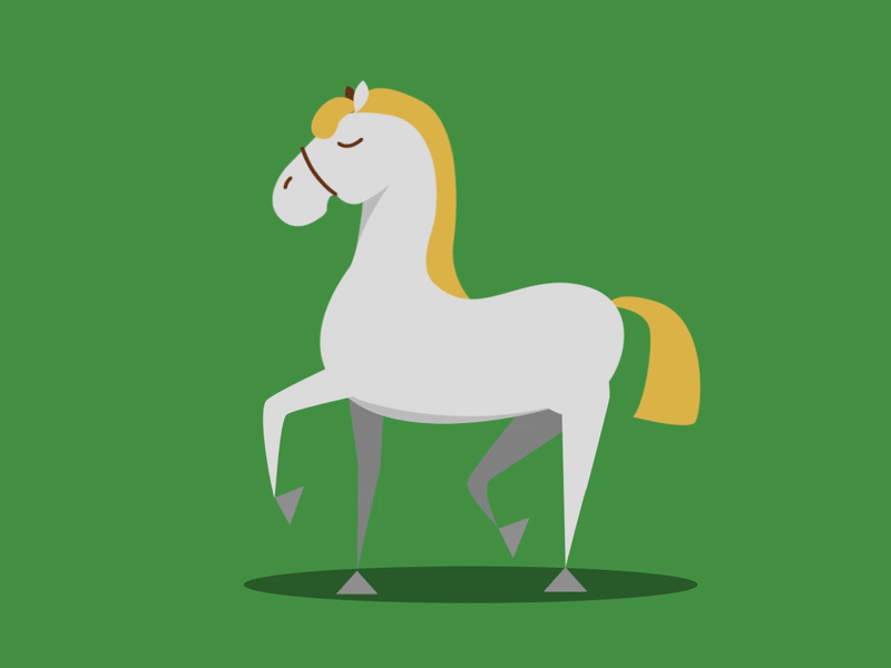 Horse Walking animation gif horse walk walk cycle