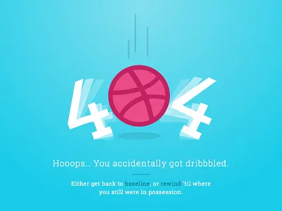 Daily UI Challenge 008 008 404 basket dailyui dribbble illustration