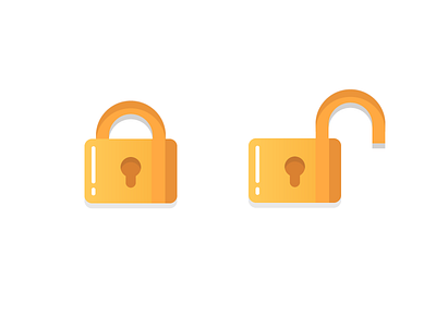 Lock flat lock unlock