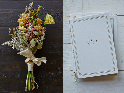 Crescent City Wedding Programs booklet bouquet crescent city gold gray letterpress new orleans program stars wedding