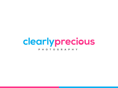 Clearly Precious Photography branding clean identity identity branding logo minimal photography precious simple