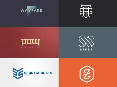 More old work concepts logo monogram