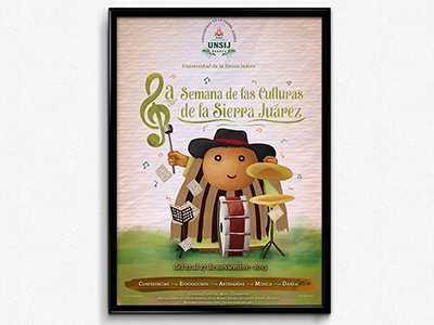 Propuesta Cartel 02 - VIII SCSJ cartel digital art graphic design illustration poster