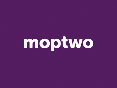 Moptwo Logo Concept concept logo social media