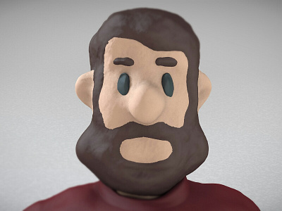 3D Clay Character Experiment 3d c4d character cinema 4d clay claymation model sailor