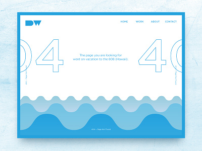Daily UI — 008 404 Page 008 404 dailyui design interface page ui ux web