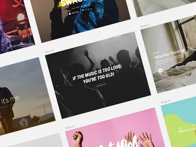 Hugo | Slides artist band beautheme demo dzoan hugo music preview slide theme wordpress