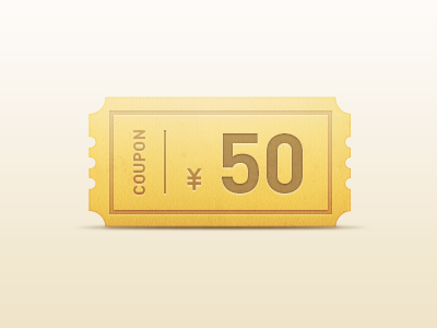 coupon 50 coupon icon mac number os rmb ticket ui