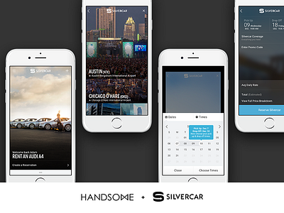 Silvercar 2.0 app car rental ios ios app mobile mobile app silvercar