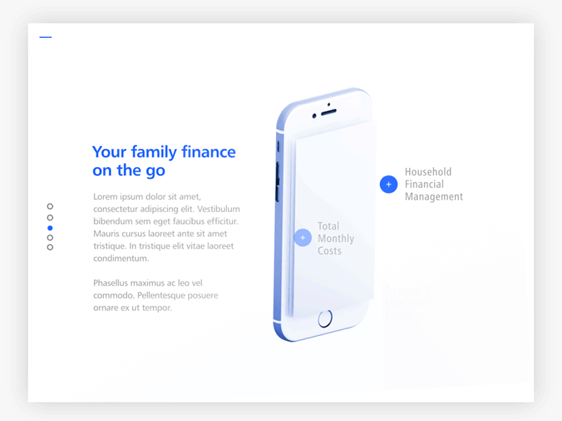 Phone Reveal - animation experiment animation app finance ios iphone management motion ui ux