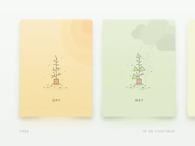 Tree - Episode One card dry intro screen onboard rain sunny tree ui wet