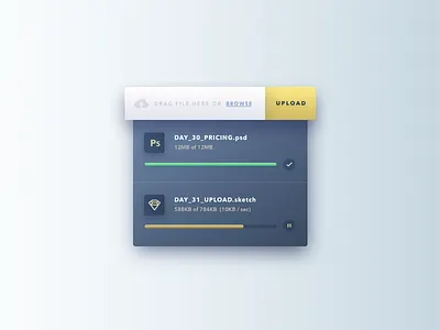 File Upload 031 dailyui file upload