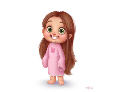 Pajama Party girl hair pajama party