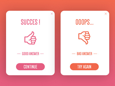 Daily UI : #011 // Flash Message dalyui day11 flash message popin ui ux