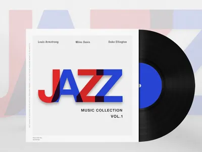 Day 1 - Vinyl record 7 challenge days design jazz retroweek vintage