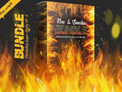 Fire & Smoke Bundle PSD