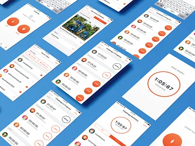 Challenge Group Timer app challenge course exercise ios running timer