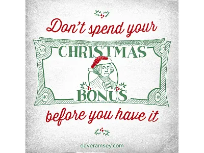 Christmas Social Image christmas dollar facebook hand lettering instagram social
